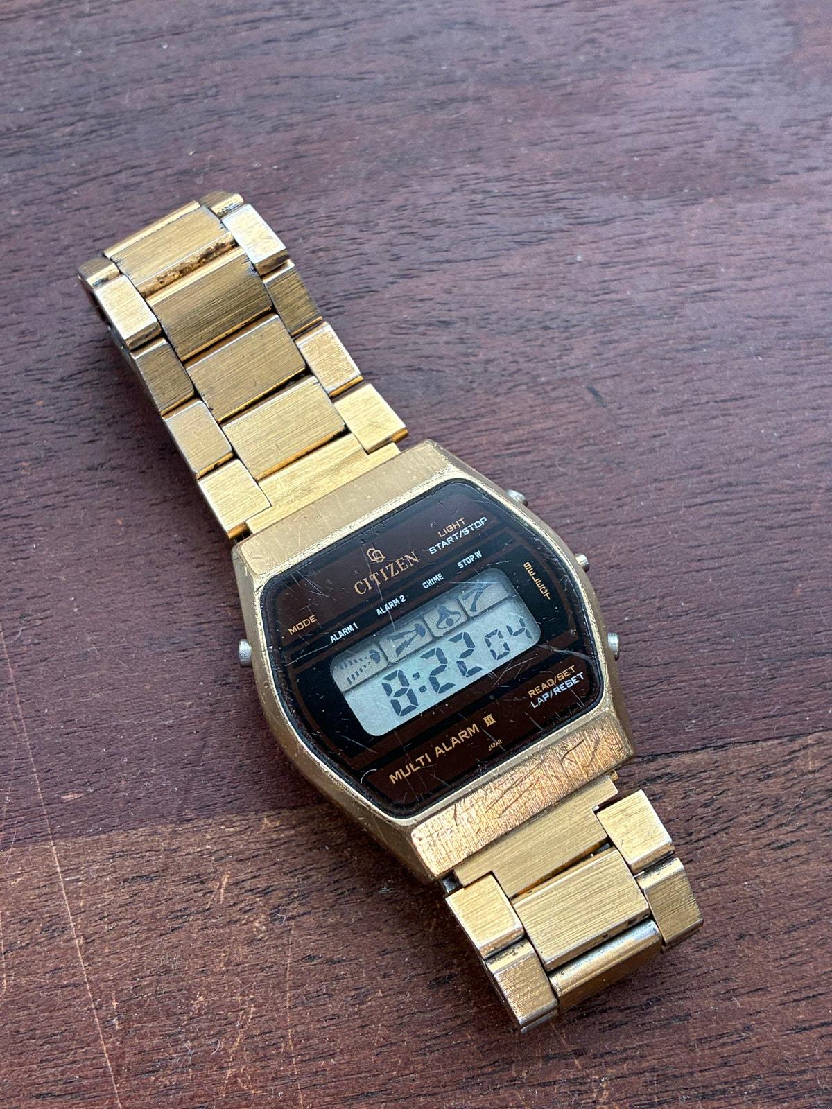 Citizen Quartz Alarm - Etsy