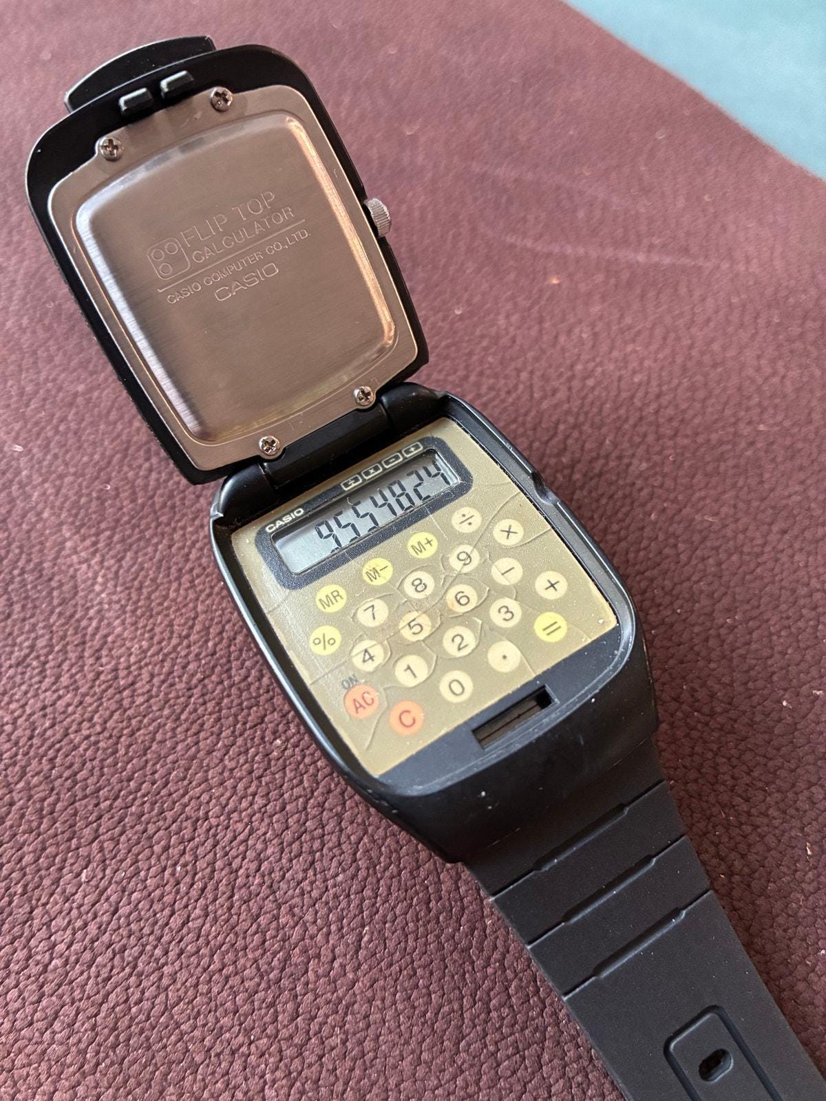 Seiko Calculator Watch - Etsy