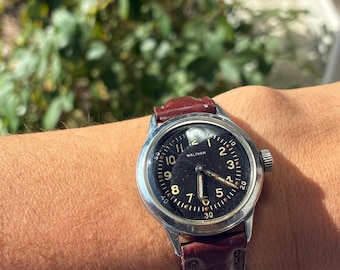 Reloj Waltham Ordnance USA de uso militar antiguo de la Segunda Guerra Mundial