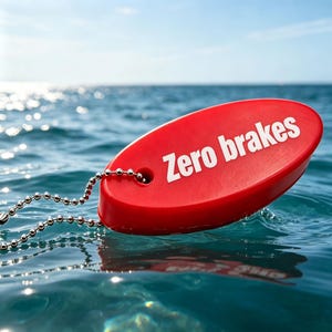 Aangepaste drijvende sleutelhanger, gepersonaliseerd logo naam waterdichte sleutelhanger, lichtgewicht vaaraccessoire, uniek vaderdagcadeau voor vader en mannen