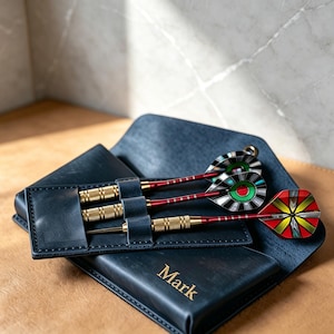 ダーツケース　ハンドメイド革製品 Handmade dart case - Etsy 日本