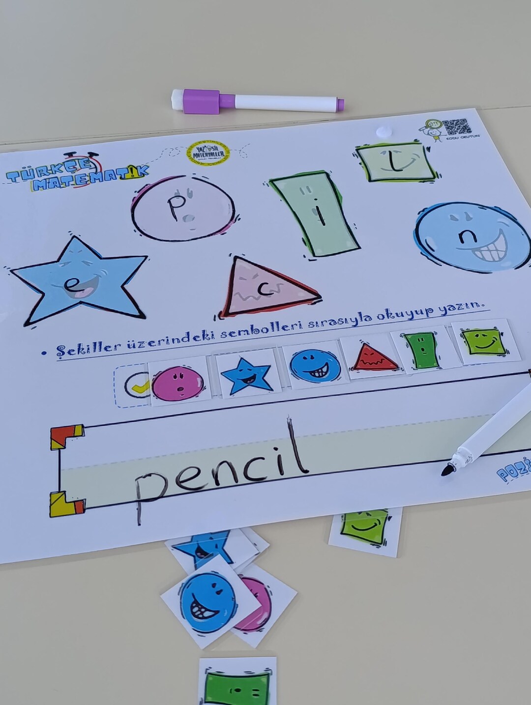 Word Find Activity Using Symbol Symbol Matching Worksheet,learn Letters & Build Words,printable ...
