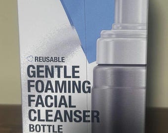 Neutrogena Reusable Gentle Foaming Facial Cleanser Bottle + Concentrate KIT (Pack of 3)