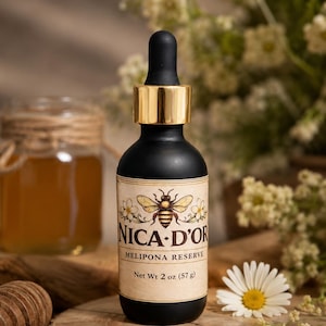 Begrenzte Charge von Melipona Honey Drops | Seltener stachellose Bienenhonig, Kleinserien-Reserve (2 Unzen)