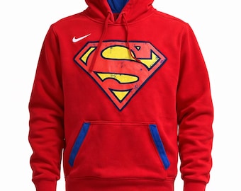 Nike Upcycled SuperHero Hoodie - Men's Medium - ThreadedSparrowStyle
