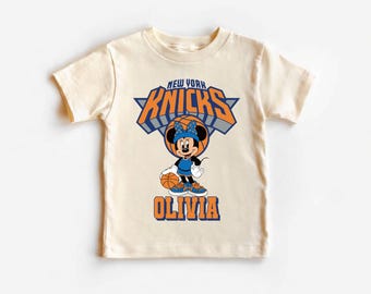 Personalized Minnie Mouse New York Basketball Champions 2026  Basketball Custom Name T-Shirt