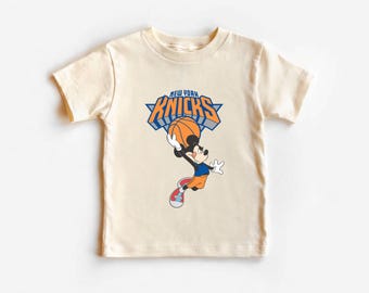 New York Basketball Champions 2026 Mickey Mouse Basketball T-Shirt