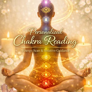 Personalisiertes Chakra Reading • Radiästhesie Energie Scan • Intuitiver Chakra Report