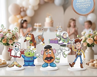 Toy Story Babyshower Tafeldecor, Set 6 Uitsparingen, Feestrekwisieten, Tafeldecoraties, Decoratie Kinderen Verjaardagsfeestje, Feestartikelen