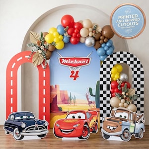 Star Cutouts SC380 Lightning McQueen Kartonnen Uitsnede – Levensgroot – Officiële Disney Cars Pixar – Perfect Voor Themapartijen & Feesten