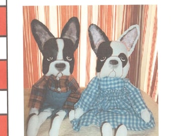 Dog Doll PATTERN, Digital Download, Sewing Crafts