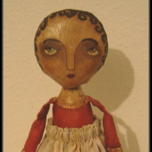 Cloth Doll Pattern, Art Doll Pattern, Download, Digital Pattern, Folk Art Doll, Primitive Doll, Whimsical Doll, Artful Zeal