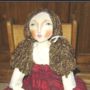 Doll PATTERN, Primitive Decor, Art Doll, Sewing Crafts