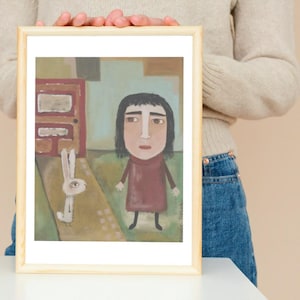 Buy 2, Get the 3rd FREE, 11 x 14, Art PRINTS, Art Prints Mailed Only, Wall Art, Folk Art Print, Naive Art Prints, Artful Zeal