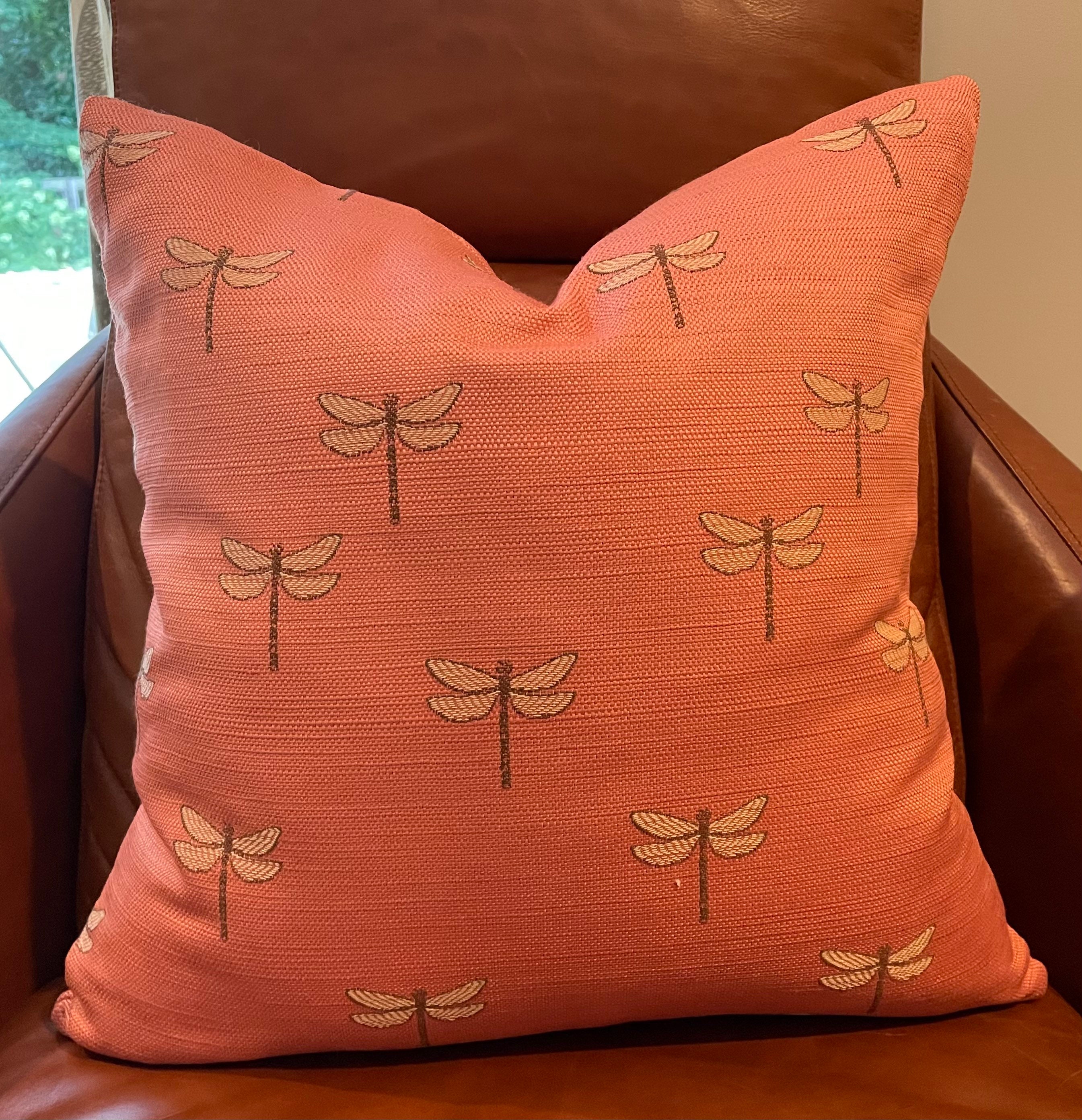 Dragonfly outdoor pillows discount