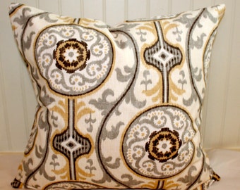 CAMEL TAN and GRAY Pillows Grey Throw Pillow Covers Tan Pillows Grey ...