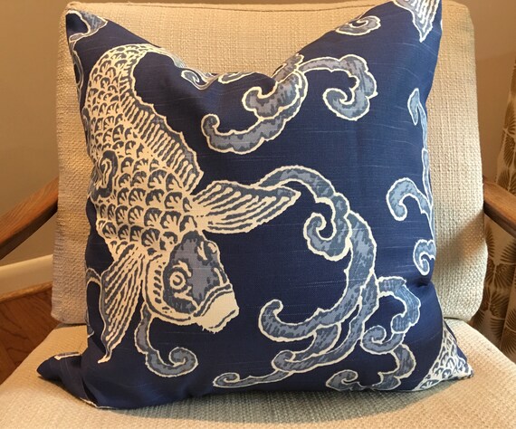 Koi pillow top