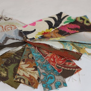 Fabric sample, approximately 3 x 5 &quot;, for color and texture / Fabric swatch.