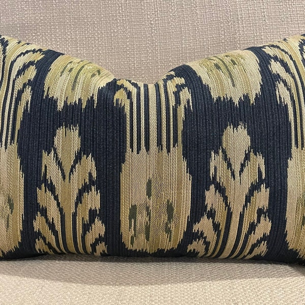 Navy and Green Pillow Covers Etsy