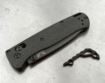 Custom Aluminum Scales for Benchmade Bugout 535 Lightweight Replacement Handles