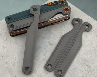 Custom Leatherman Wave Alfa Scales | Titanium Handles