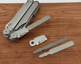 Leatherman Wave / Chatge / Signal T-Shank Holder | Saw Blade Adapter
