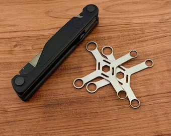 Leatherman Disassembly Wrench Set – 2 Hardened Steel Keys for Multitool Repair