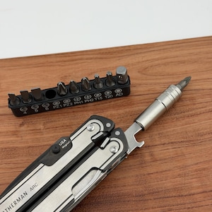 Leatherman T2 T4 K2 K4 P2 P4 ARC用ビットホルダーアダプター | 1/4インチビットアダプター