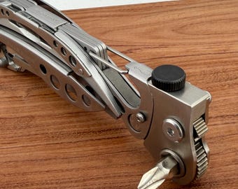 Leatherman Skeletool Ratchet Mod Hammer Attachment | 36T Stainless Steel Driver