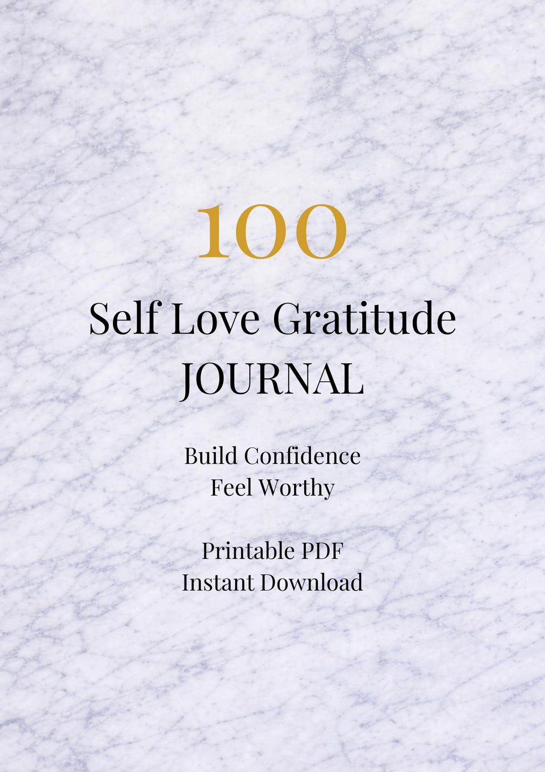 Gratitude Journal Prompts for Self Love 100 Prompts Printable PDF Build ...
