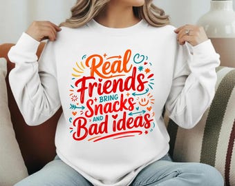 Friendship PNG SVG | Friends Quotes & Designs | Funny Shirts Sublimation Clipart | Positive Vibes Graphic
