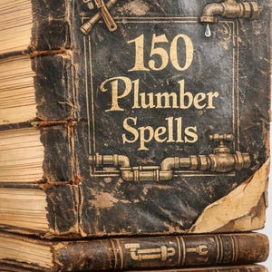 150 Plumber Spells Guide, Plumbing Code Tips, IPC UPC Rules (Digital Download)