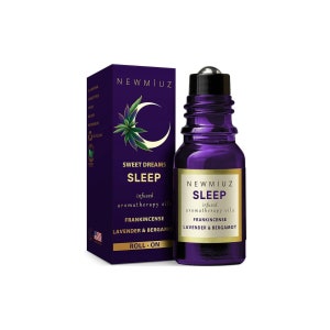 Roll-on slaapzak 10 ml | Natuurlijke etherische olie: lavendel, bergamot, wierook | Aromatherapieroller| Hulpmiddel voor diepe slaap | Zelfzorgcadeau