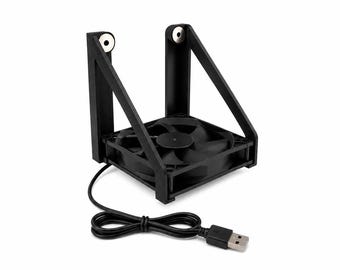 Magnetic Greenhouse Cabinet Fan | 120mm USB Fan Included | Adjustable Airflow | No Drilling
