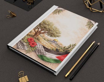 Palestine Landscape Journal Hardcover | Dome of the Rock | Al-Quds