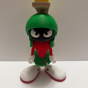 3d printed Marvin the Martian- Looney Tunes