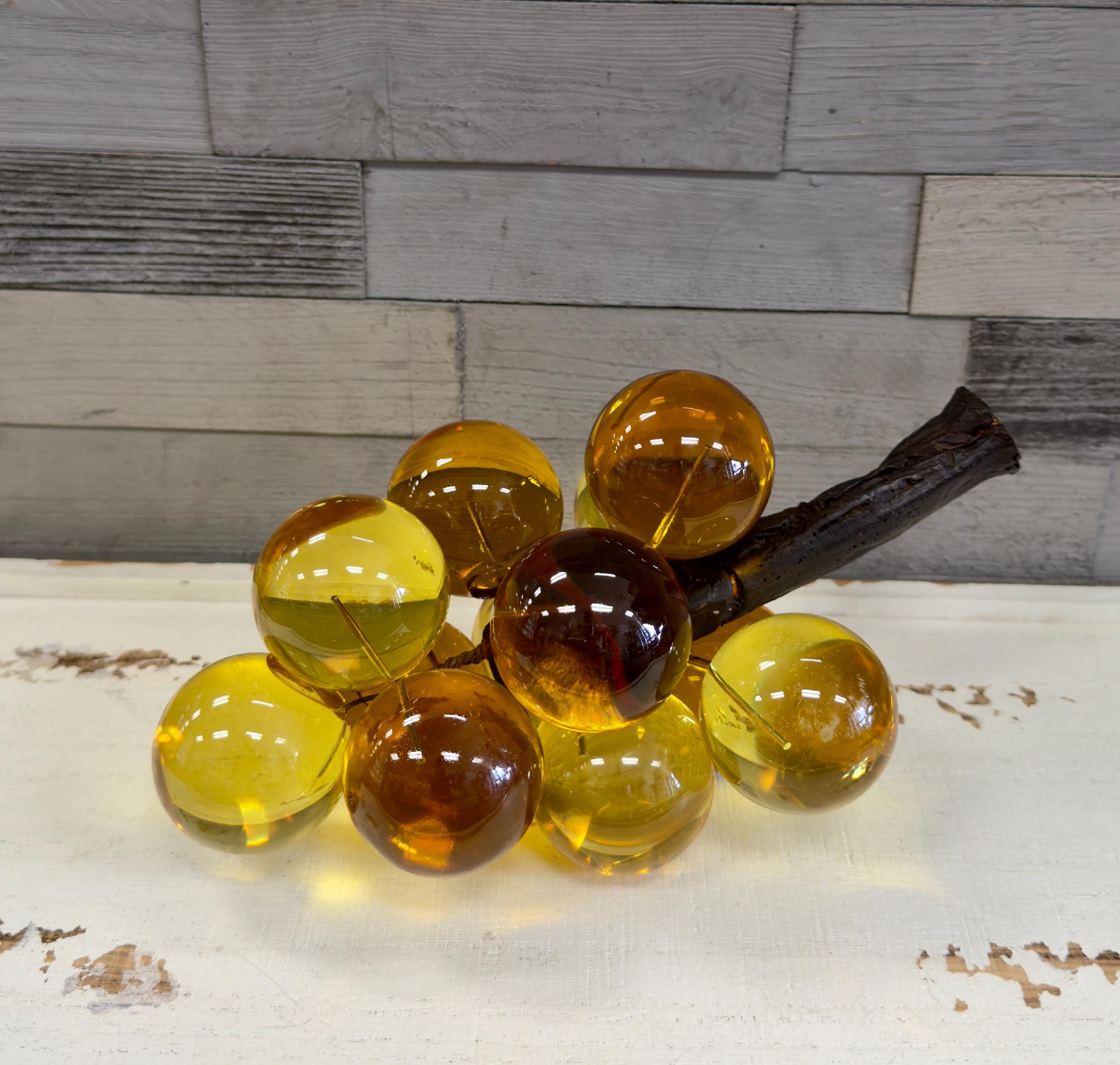 Mid Century Lucite Vintage Grapes - Etsy