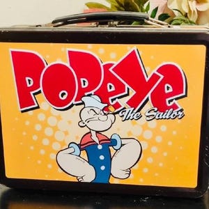 Popeye Vintage Lunch Boxes - Etsy