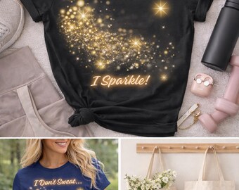 Sparkle Workout Quote PNG, Funny Fitness Humor Design (Digital Download)