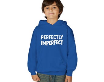 Sudadera con capucha juvenil Perfectamente Imperfecta /