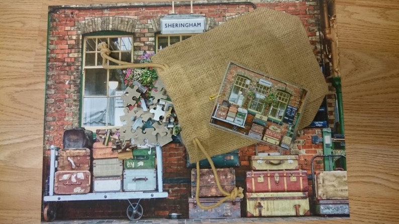 Vintage Sheringham Train Station Norfolk Jigsaw Puzzle 300 Etsy