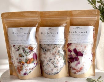 Epsom Salt Bath & Foot Soak | Relaxing Muscle Relief | Luxury Spa Bath Salts | Clean Ingredients | Handcrafted