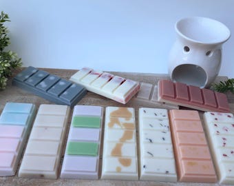 Soy Wax Melt Snap Bar| Small‑Batch| Strong fragrance| Hand-poured