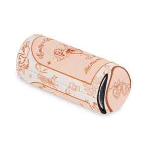 Vintage Bachelorette Koozie Can Cooler | Cream Orange Bridal Party image 4