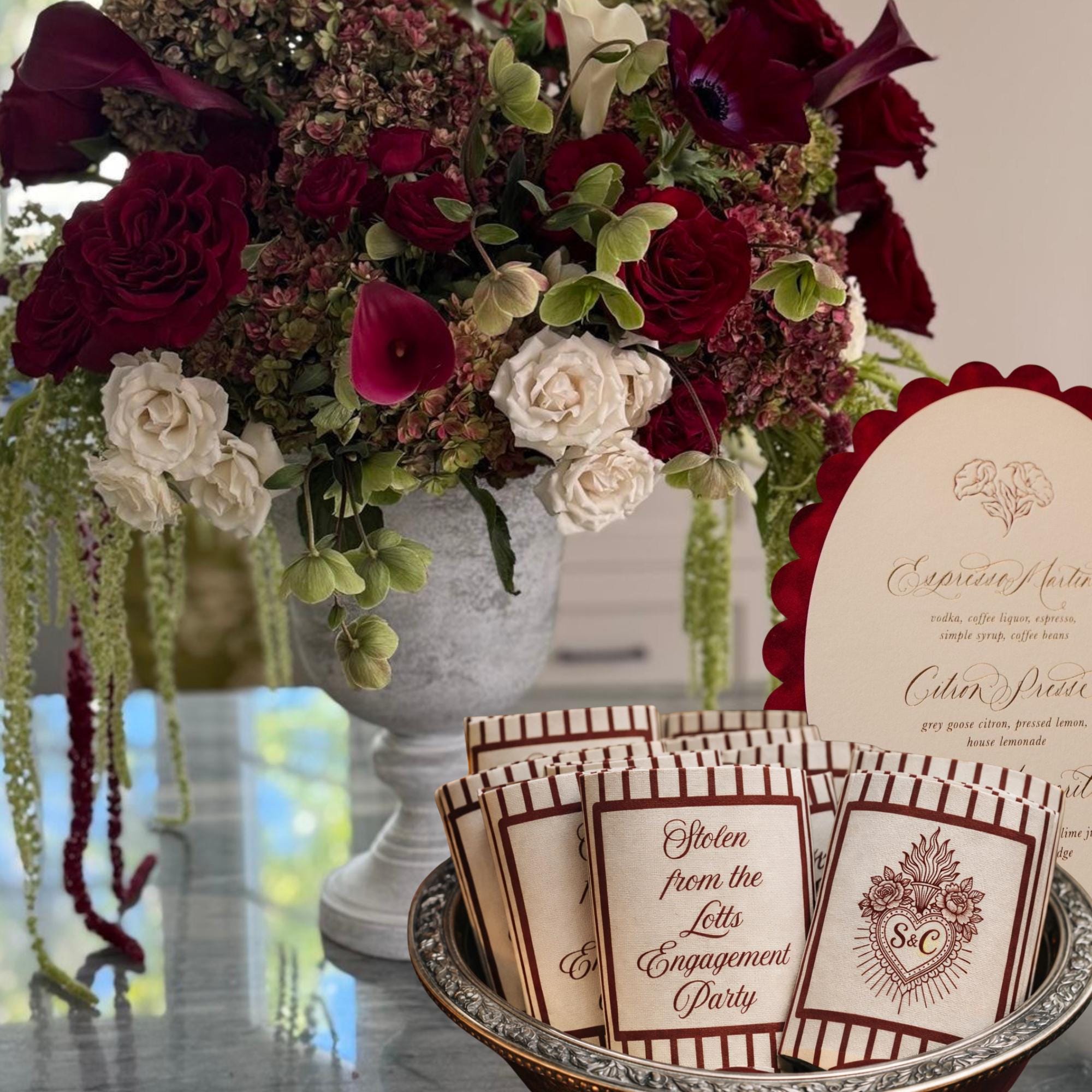 Custom Wedding Can Cooler