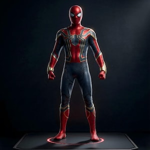 Spiderman Action Figure 17cm PVC Collectible Toy, Cartoon Style Model Kids Display Décor image 4