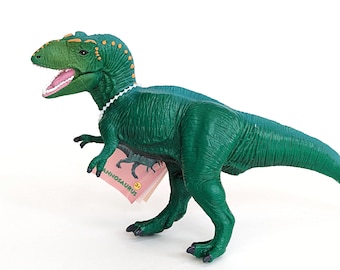 NWT 1996 Vintage SAFARI Tyrannosaurus Plastic Vinyl Dinosaur