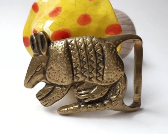 armadillo belt buckle
