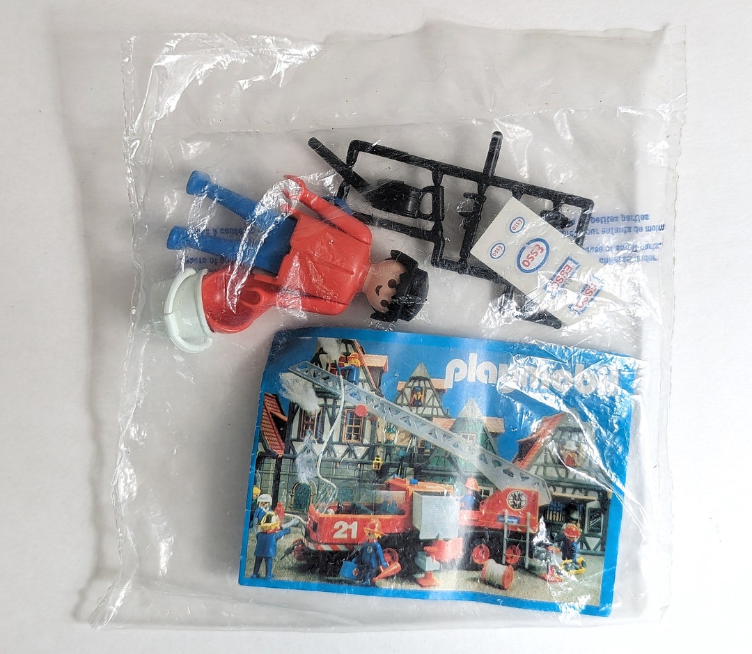 1974 Vintage PLAYMOBIL Esso Gas Station Attendant Figure in