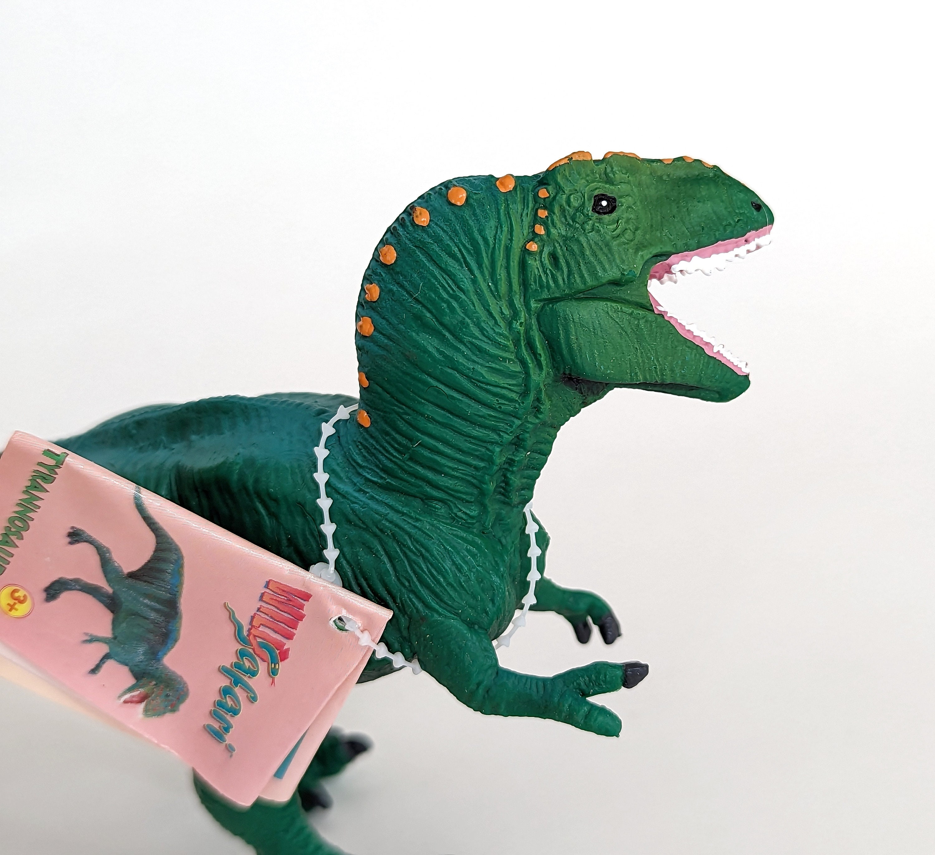 NWT 1996 Vintage SAFARI Tyrannosaurus Plastic Vinyl Dinosaur Toy W